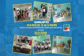 Caravana Chico Xavier visita a Casa de repouso Ternura Recanto Senior - 02.09.2024