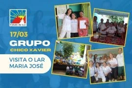 Caravana Chico Xavier visita o Lar Maria José - 17.03.2025