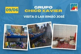 Caravana Chico Xavier visita o Lar Irmão José - 09.06.2025 