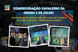 Condecoração Cavaleiro da Ordem 2 de Julho 