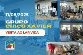 Caravana Chico Xavier visita o Lar Vida - 11.08.2025