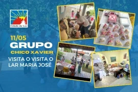 Caravana Chico Xavier visita o Lar Maria José - 11.05.2026