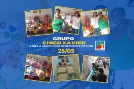 Caravana Chico Xavier visita a Associação Beneficente Vó Flor - 25.05.2026
