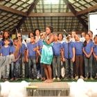 Apresentação do Coral Infantil da Cidade da Luz, participação de Jessiane Amorim, umas das abrigadas do Lar Luz do Amanhã (regência do maestro Keiler Rêgo).