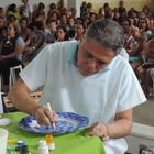 Demonstração de Pintura Mediúnica em Porcelana