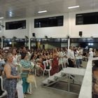 Medrado solicitou que os parceiros levantassem e todos aplaudiram em forma de agradecimento.
