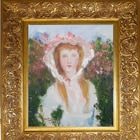 Tela mediúnica de Renoir através do médium José Medrado. Pierre-Auguste Renoir foi um pintor francês impressionista.