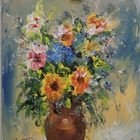 Tela mediúnica de Renoir através de José Medrado.