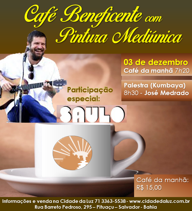 Café Beneficente com Pintura Mediúnica