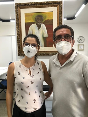 Esta é Dra. Maíra Mansur, nova pediatra voluntária do Ambulatório Dr. Bezerra de Menezes, na nossa Cidade da Luz, faça como ela, seja voluntário também.