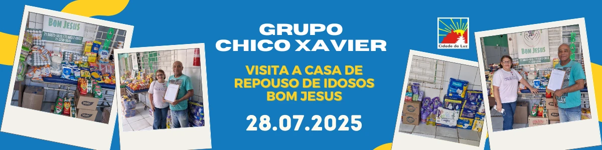 Caravana Chico Xavier visita a Casa de Repouso de Idosos Bom Jesus - 28.07.2025