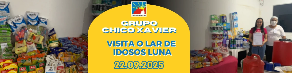 Caravana Chico Xavier visita o Lar de Idosos Luna - 22.09.2025